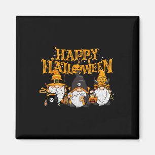 Fröhlicher Halloween Gnomes Herbstpumpenfallen Hol Magnet