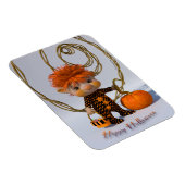 Fröhlicher Halloween-Plakat Magnet (Rechte Seite)