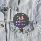 Fröhlicher Hase Pastell-Ostern-Knopf Button (Beispiel)