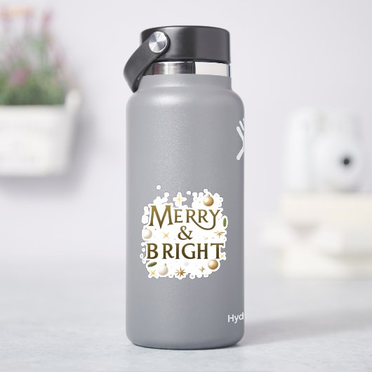 Fröhlicher & Heller Aufkleber – Minimalistisches W (HydroFlask)