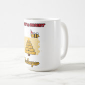 Fröhlicher & Heller Imker Kaffeetasse (VorderseiteRechts)