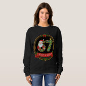 Fröhlicher & Heller Weihnachtsmann Sechs Sieben We Sweatshirt (Vorne ganz)