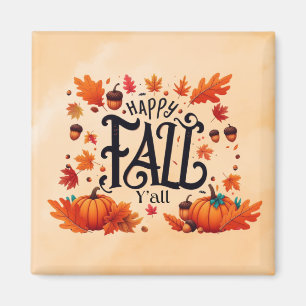 Fröhlicher Herbst euch allen Klassiker Magnet