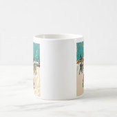 Fröhlicher Holiday Tee oder Kaffeetasse (Mittel)