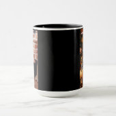 Fröhlicher howl-o-ween Becher Tasse (Zentrum)