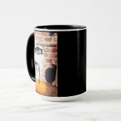 Fröhlicher howl-o-ween Becher Tasse (Vorderseite Links)