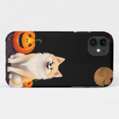 Fröhlicher Hund im Stile eines Cartoon Case-Mate iPhone Hülle (Rückseite (Horizontal))