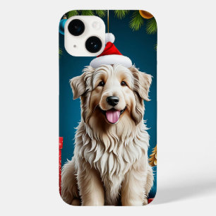 Fröhlicher Hund mit einem flauschigen Fell Case-Mate iPhone 14 Hülle