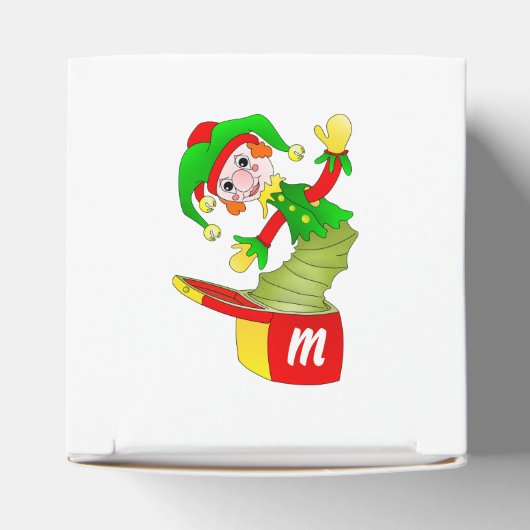 Fröhlicher Jack in der Schachtel Geschenkschachtel (Oben)