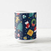 Fröhlicher Jumble-Becher Kaffeetasse (Mittel)