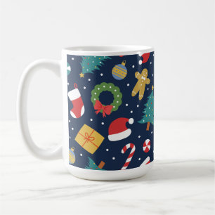 Fröhlicher Jumble-Becher Kaffeetasse