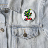 Fröhlicher Kaktus Button (Beispiel)