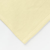 Fröhlicher Kick - Kawaii Bird Line Art" Fleecedecke (Ecke)