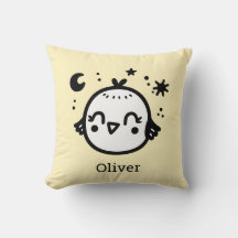 Fröhlicher Kick - Kawaii Bird Line Art"