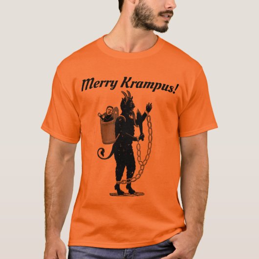 Fröhlicher Krampus! T-Shirt. Funny Christmas T - S T-Shirt (Vorderseite)