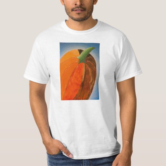 fröhlicher Kürbis T-Shirt (Vorderseite)