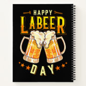 Fröhlicher Labeer-Tag Lustiger Labor Day Notizblock (Rückseite)