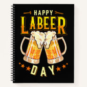 Fröhlicher Labeer-Tag Lustiger Labor Day Notizblock (Vorderseite)