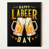 Fröhlicher Labeer-Tag Lustiger Labor Day Planer (Rückseite)