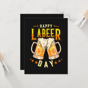 Fröhlicher Labeer-Tag Lustiger Tag der Arbeit Einladung