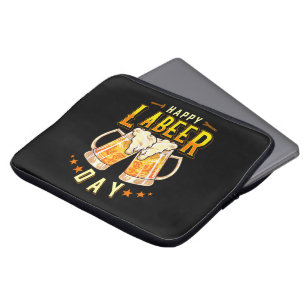 Fröhlicher Labeer-Tag Lustiger Tag der Arbeit Laptopschutzhülle