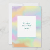 Fröhlicher Labrador Welppy Birthday Paw ty Einladung (Rückseite)