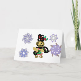 Fröhlicher Lebkuchen Karte