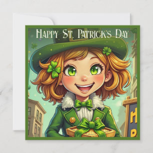 Fröhlicher Leprechaun - St. Patrick's Day Lucky Ch