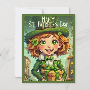 Fröhlicher Leprechaun - St. Patrick's Day Lucky Ch