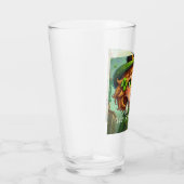 Fröhlicher Leprechaun - St. Patrick's Day Lucky Ch Glas (Rechts)