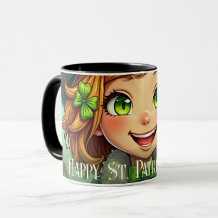 Fröhlicher Leprechaun - St. Patrick's Day Lucky Ch Tasse