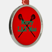 Fröhlicher Locker-Mas Silbernes Ornament (Rechts)