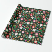 Fröhlicher Maximalist Geschenkpapier (Ungerollt)