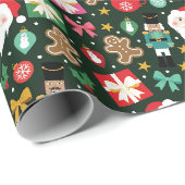 Fröhlicher Maximalist Geschenkpapier (Rolleneckpunkt)
