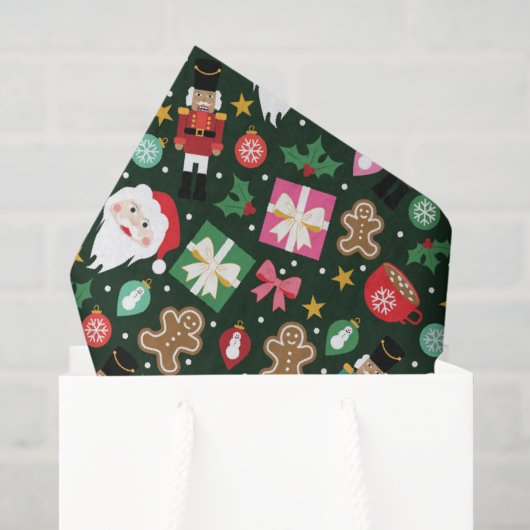 Fröhlicher Maximalist Seidenpapier (Geschenktüte)