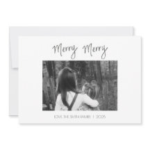 Fröhlicher Minimalist - Handgeschriebene Weihnacht