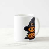 Fröhlicher Minimalistischer Köhler Kaffeetasse (VorderseiteRechts)