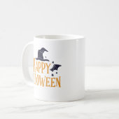 Fröhlicher Minimalistischer Köhler Kaffeetasse (Vorderseite Links)
