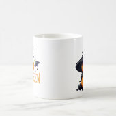 Fröhlicher Minimalistischer Köhler Kaffeetasse (Mittel)