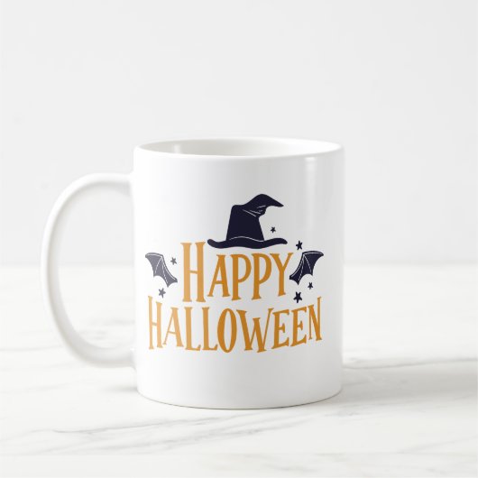 Fröhlicher Minimalistischer Köhler Kaffeetasse (Links)