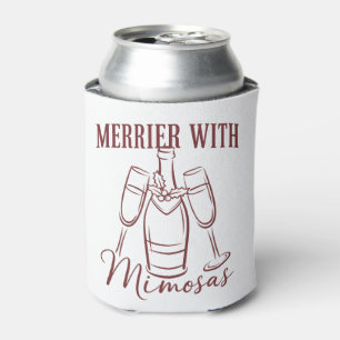 Fröhlicher mit Mimosas Weihnachts-Prosecco-Weinpar Dosenkühler