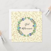 Fröhlicher Mittsommer Karte (Vorderseite/Rückseite Beispiel)