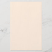 Fröhlicher Mops-Hund-Peeking über dem Beige für de Briefpapier (Rückseite)