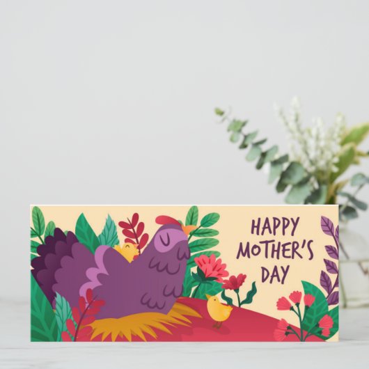 Fröhlicher Muttertag (Stehend Vorderseite)