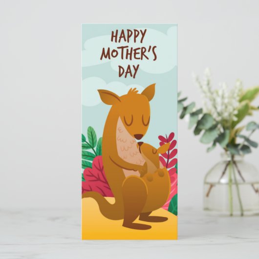 Fröhlicher Muttertag (Stehend Vorderseite)