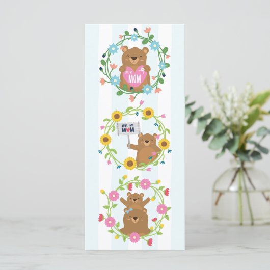 Fröhlicher Muttertag (Stehend Vorderseite)