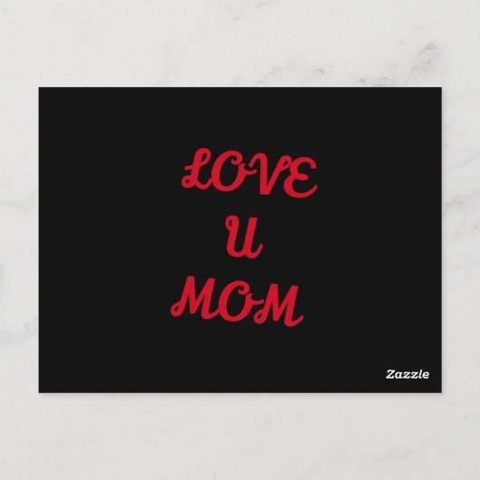 Fröhlicher Muttertag Blumenreath Postkarte (Rückseite)