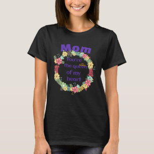 Fröhlicher Muttertag Blumenregen für Mama T-Shirt