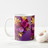Fröhlicher Muttertag Blumenstrauß  Kaffeetasse