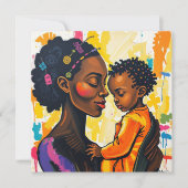 Fröhlicher Muttertag | Danke Mama Karte (Vorderseite)